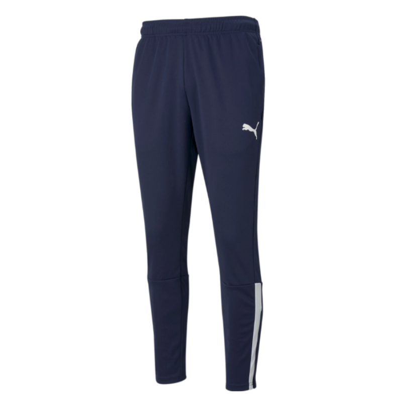 Puma TeamLiga æfingabuxur dökkbláar